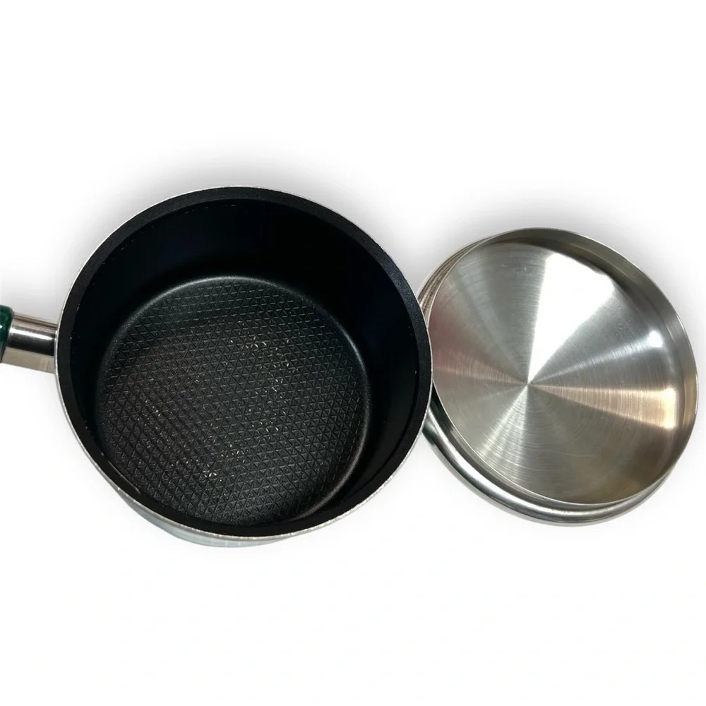 Paul Revere Ware Signature Collection Cookware 1 Qt‎ Sauce Pan Pot Green W/Lid